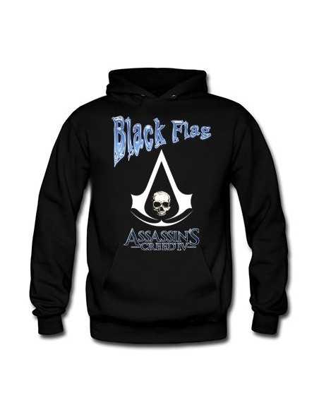 Sudadera Assassin creed black flag, diseño blue | Mx Games