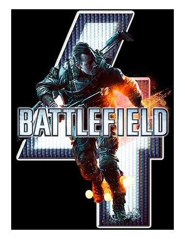 Camiseta Battlefield 4 con diseño custom Soldier - manga corta