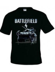 Camiseta Battlefield 4 diseño Tank de manga corta - MxGames