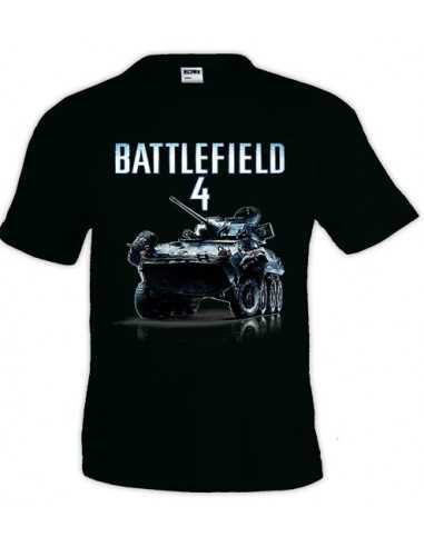 Camiseta Battlefield 4 diseño Tank de manga corta - MxGames Camiseta Battlefield 4 diseño Tank de manga corta - MxGames