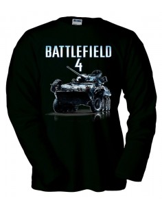Camiseta Battlefield 4 diseño Tank de manga Larga - MxGames