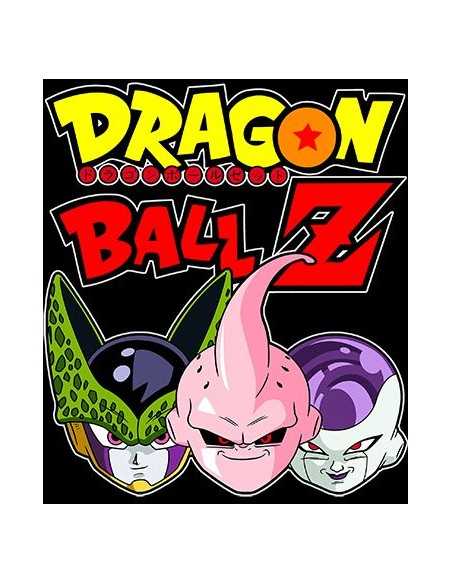 Camiseta Dragon Ball-Z , Celula,Buu,freezer color negra | Mx Games