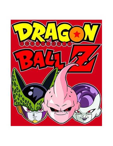 Camiseta Dragon Ball-Z , Celula,Buu,freezer color roja | Mx Games