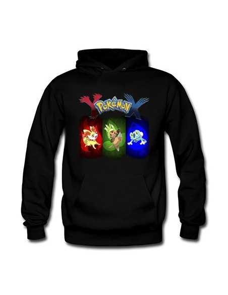 Sudadera Pokemon X - Y con diseño colors - Mx Games