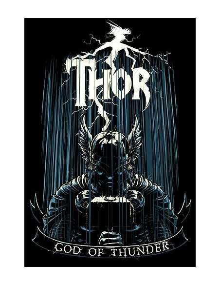 Camiseta Thor Dios del Trueno manga corta- Mx Games