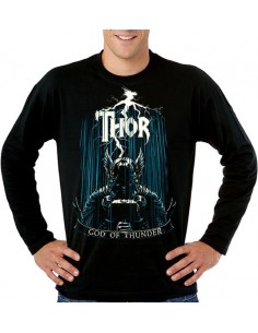 Camiseta Thor Dios del Trueno manga larga - Mx Games
