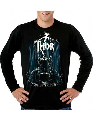Camiseta Thor Dios del Trueno manga larga - Mx Games