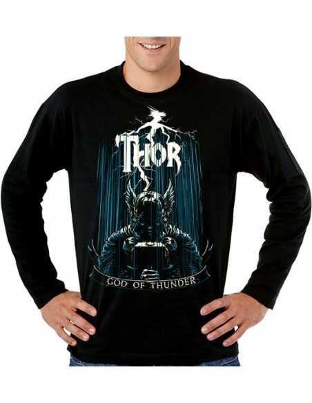 Camiseta Thor Dios del Trueno manga larga - Mx Games
