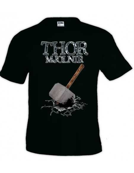 Camiseta Thor Mjolnir de manga corta- Mx Games