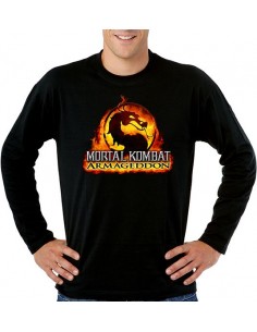 Camiseta Mortal Kombat armagedon manga larga - Mx Games