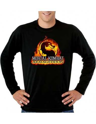 Camiseta Mortal Kombat armagedon manga larga - Mx Games