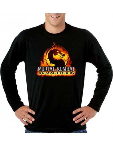 Camiseta Mortal Kombat armagedon manga larga - Mx Games