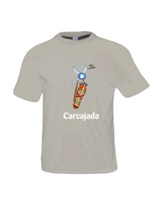 Camiseta humor gráfico "CARCAJADA" - Tuerca de vuelta