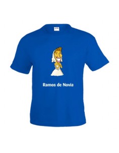 Camiseta divertida con diseño "Ramos de novia" - Tuerca de vuelta