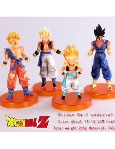 Pack 4 figuras Dragon Ball Z Ten Shin han