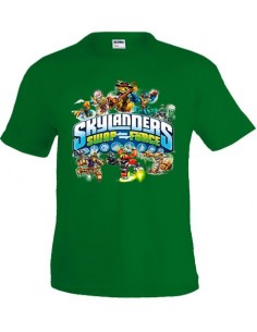 Camiseta Skylanders Swap Force - Diseño swap