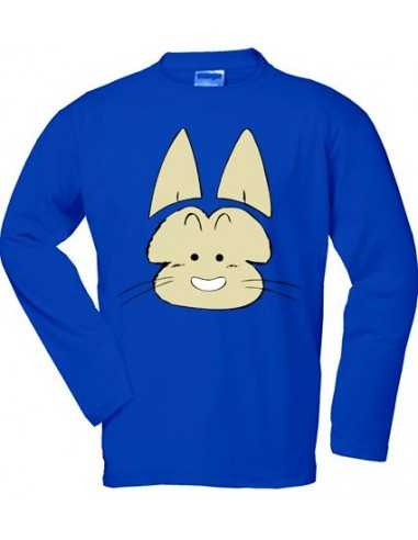 Camiseta Dragon Ball Z Gato Puar - manga larga