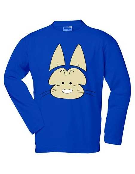 Camiseta Dragon Ball Z Gato Puar - manga larga