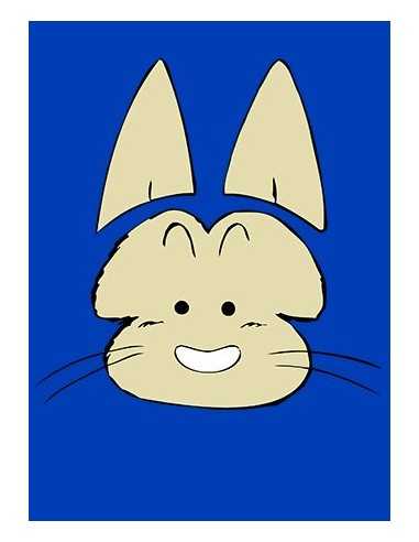 Camiseta Dragon Ball Z Gato Puar - manga corta Camiseta Dragon Ball Z Gato Puar - manga corta