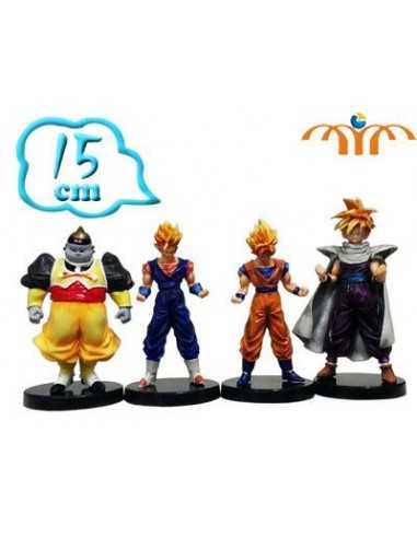 Pack 4 figuras Dragon Ball Z | MX Games Pack 4 figuras Dragon Ball Z | MX Games