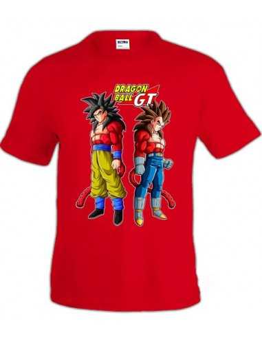 Camiseta Dragon Ball GT de manga corta - Saiyan 4 Camiseta Dragon Ball GT de manga corta - Saiyan 4