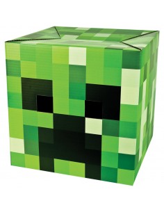 Cabeza de Creeper - Minecraft