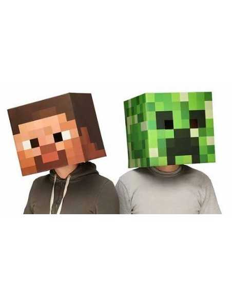 Cabeza Steve - Disfaz Minecraft