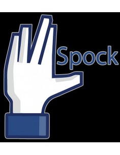 Camiseta Facebook Spock manga Larga - Mxgames 2