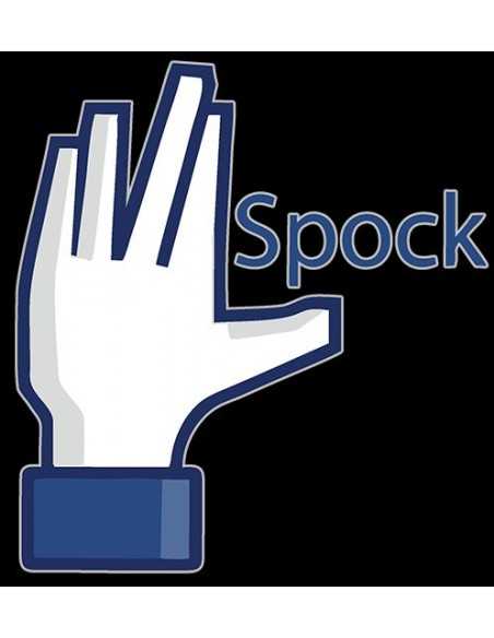 Camiseta Facebook Spock manga Larga - Mxgames