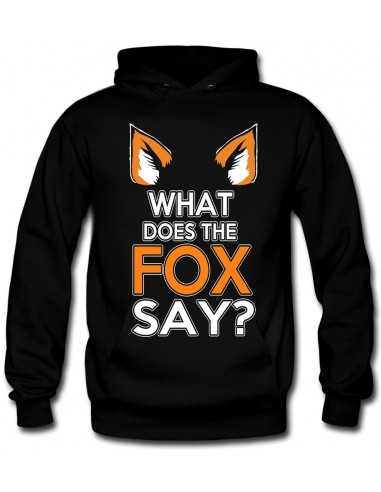 Camiseta what does the fox say ? manga Larga - Mx Games