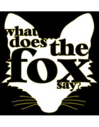 Camiseta what does the fox say, shadow manga corta - Mx Games