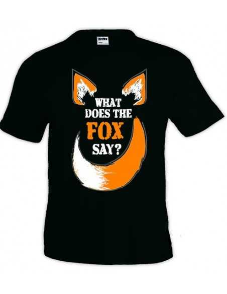 Camiseta what does the fox say, TAIL-FOX manga corta - Mx Games Camiseta what does the fox say, TAIL-FOX manga corta - Mx Games