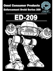 Camiseta Robocop manga corta - ED-209 2