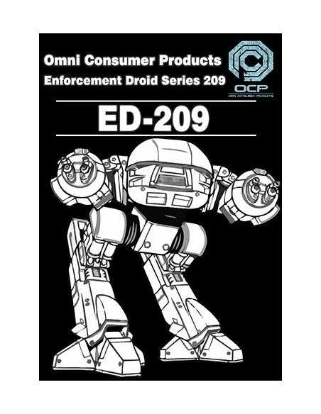 Camiseta Robocop manga corta - ED-209