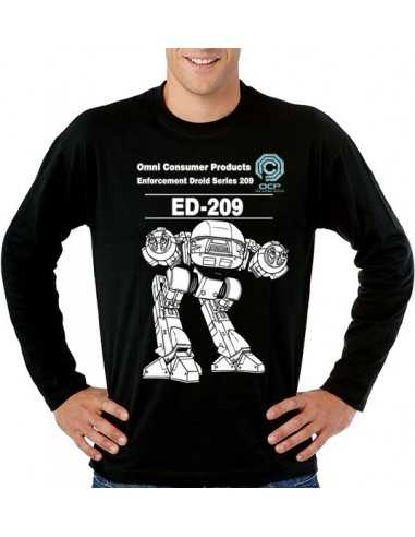 Camiseta Robocop manga Larga - ED-209
