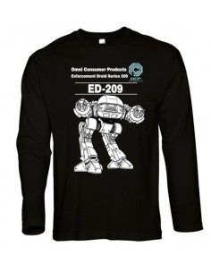 Camiseta Robocop manga Larga - ED-209
