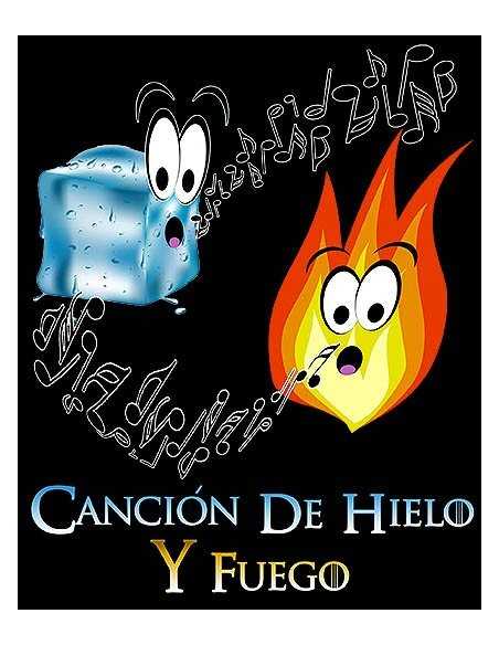 Camiseta Juego de Tronos canción de hielo y fuego - MxGames