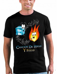 Camiseta Juego de Tronos canción de hielo y fuego - MxGames