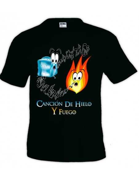 Camiseta Juego de Tronos canción de hielo y fuego - MxGames