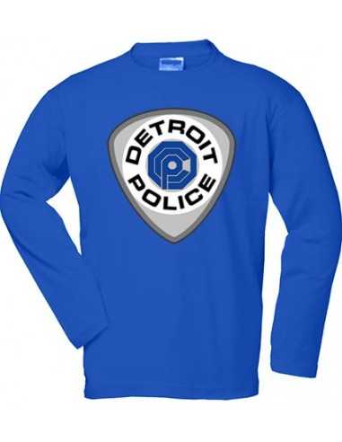 Camiseta Robocop Detroit Police manga larga | Mx Games