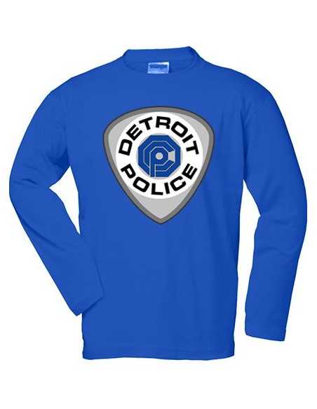 Camiseta Robocop Detroit Police manga larga | Mx Games