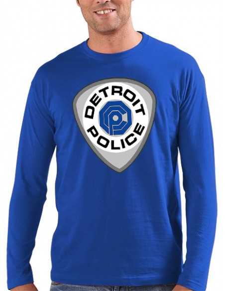 Camiseta Robocop Detroit Police manga larga | Mx Games
