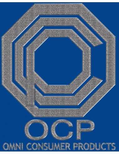 Camiseta Robocop azul manga corta - Ocp Camiseta Robocop azul manga corta - Ocp