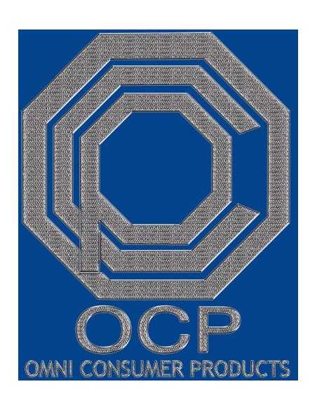 Camiseta Robocop azul manga corta - Ocp Camiseta Robocop azul manga corta - Ocp