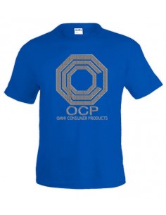 Camiseta Robocop azul manga corta - Ocp 2