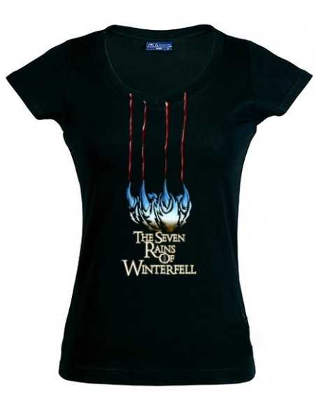 Camiseta Juego de Tronos de mujer manga corta "los 7 reinos"- Mxgames