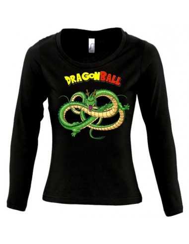 Camiseta mujer - Dragon Ball Z dragon shenronz manga larga