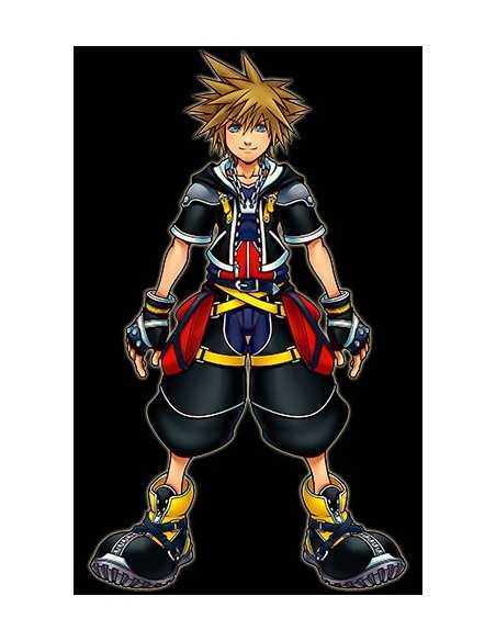 Camiseta mujer Kingdom Hearts manga larga - Sora