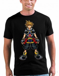 Camiseta Kingdom Hearts manga corta unisex - Sora