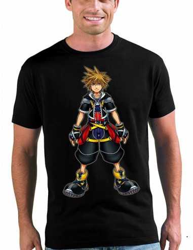 Camiseta Kingdom Hearts manga corta unisex - Sora Camiseta Kingdom Hearts manga corta unisex - Sora
